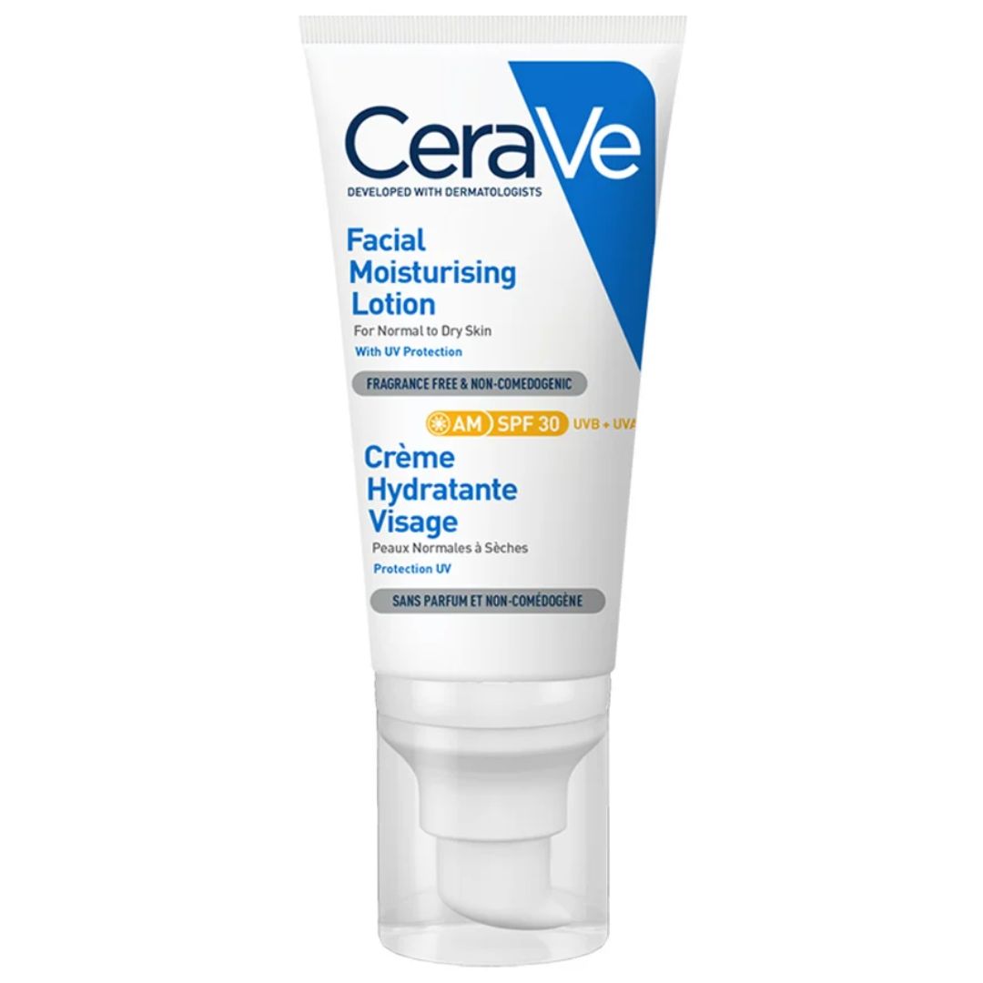 Moisturizing Facial Lotion CeraVe Spf 30 52 ml